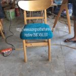 Ghế mango đệm nỉ